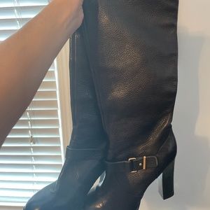 Coach black boots